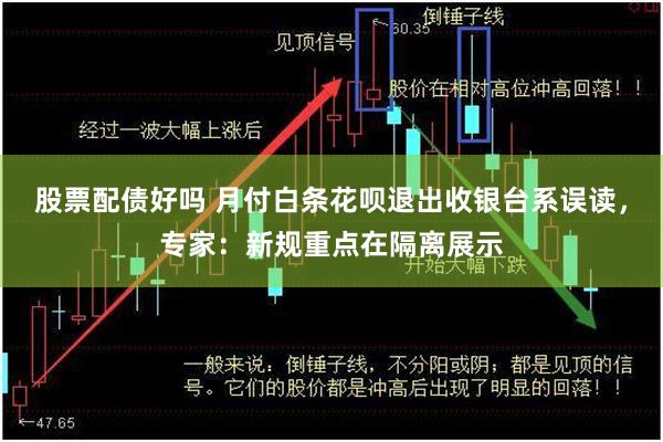 股票配债好吗 月付白条花呗退出收银台系误读，专家：新规重点在隔离展示